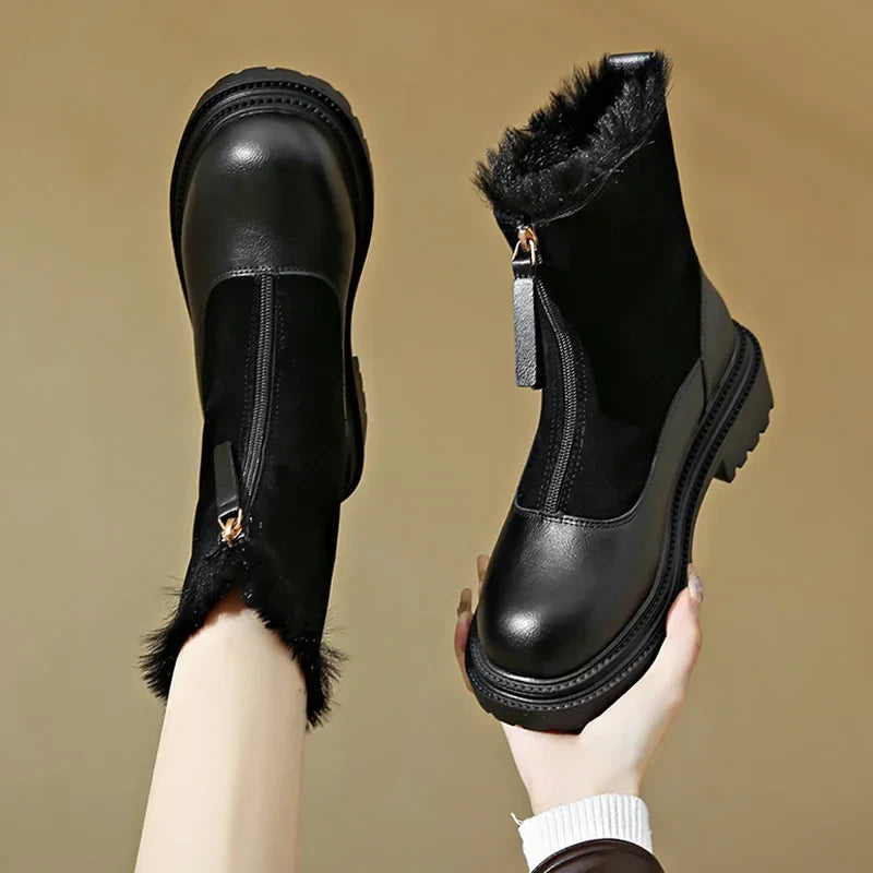 Leather Ankle Boots