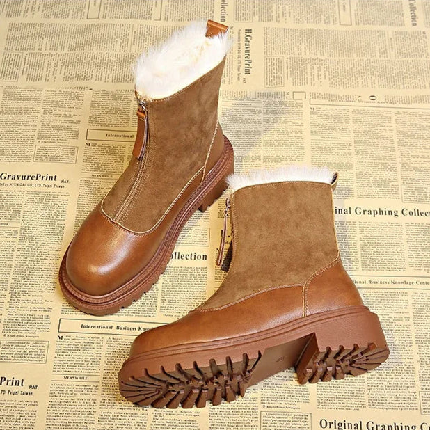 Leather Ankle Boots