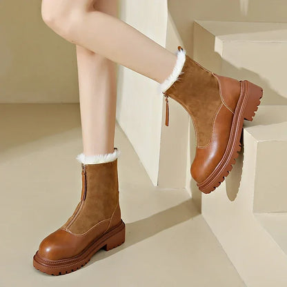 Leather Ankle Boots