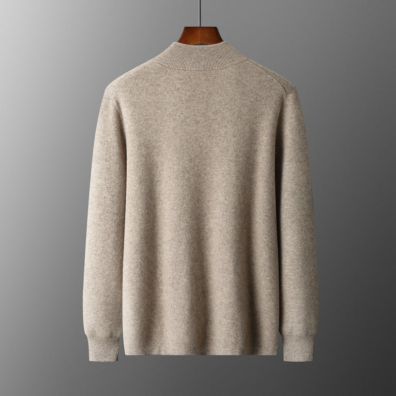 Premium Pure Wool Crew Sweater