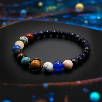 Celestial Planet Charm Bracelet