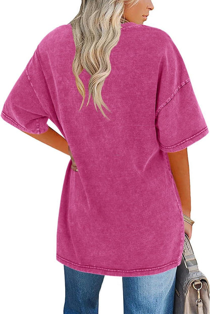 Relaxed Fit Classic Ladies Tee Shirt