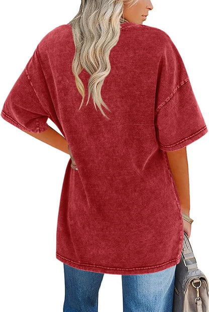 Relaxed Fit Classic Ladies Tee Shirt