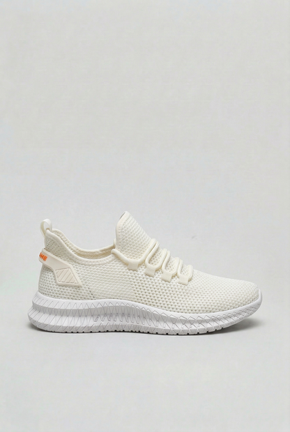 Breathable Mesh Sneakers with Webbing Eyelets