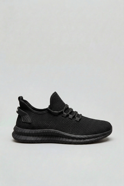 Breathable Mesh Sneakers with Webbing Eyelets