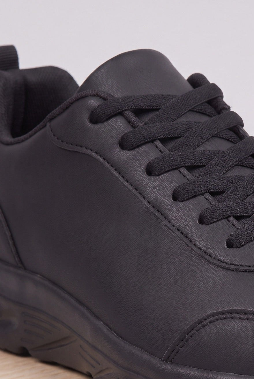 Sporty Seamless Upper Sneakers with Sculpted Midsole