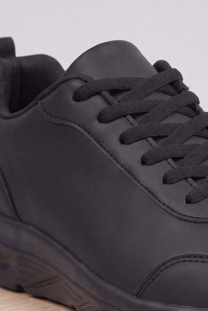 Sporty Seamless Upper Sneakers with Sculpted Midsole