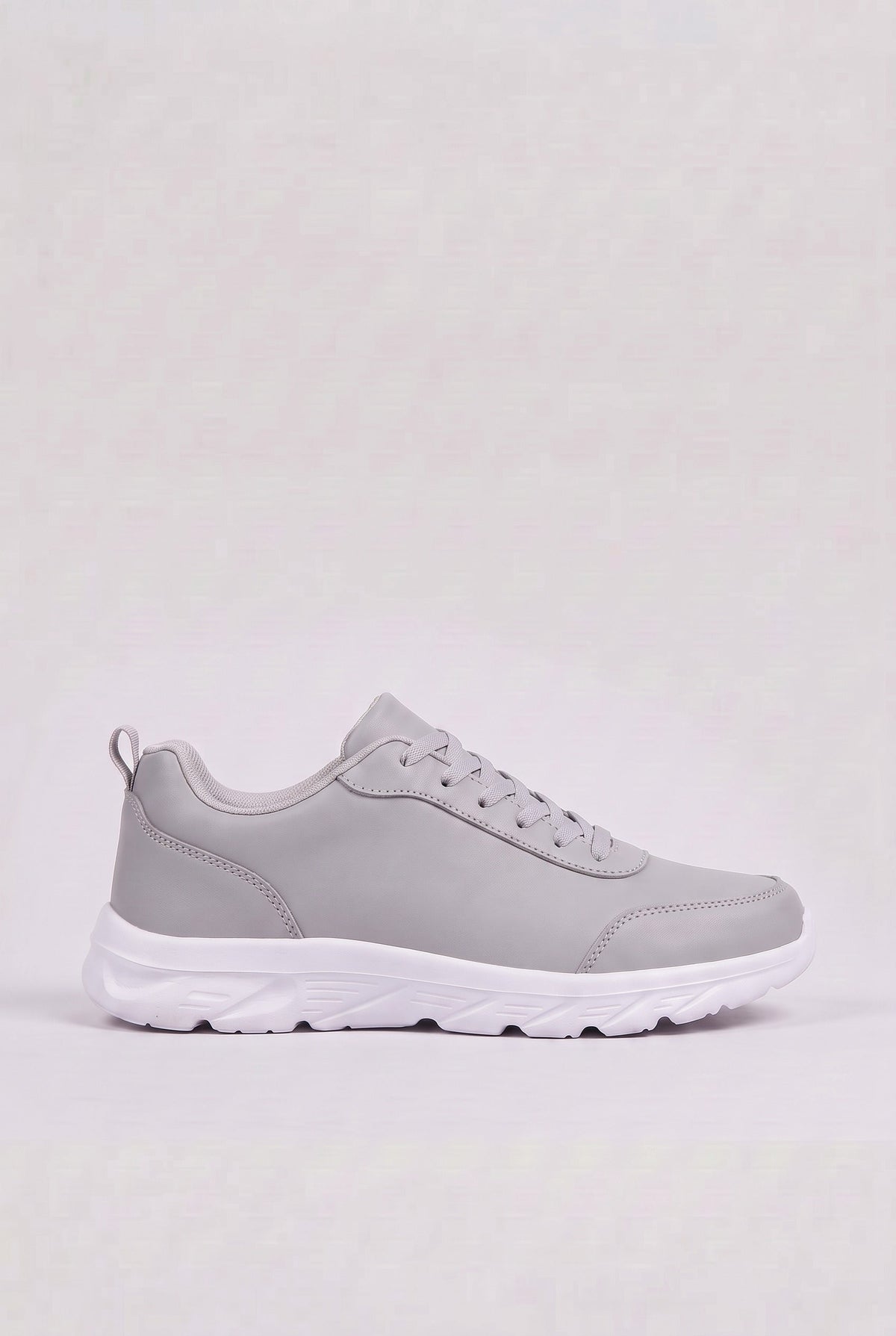 Sporty Seamless Upper Sneakers with Sculpted Midsole