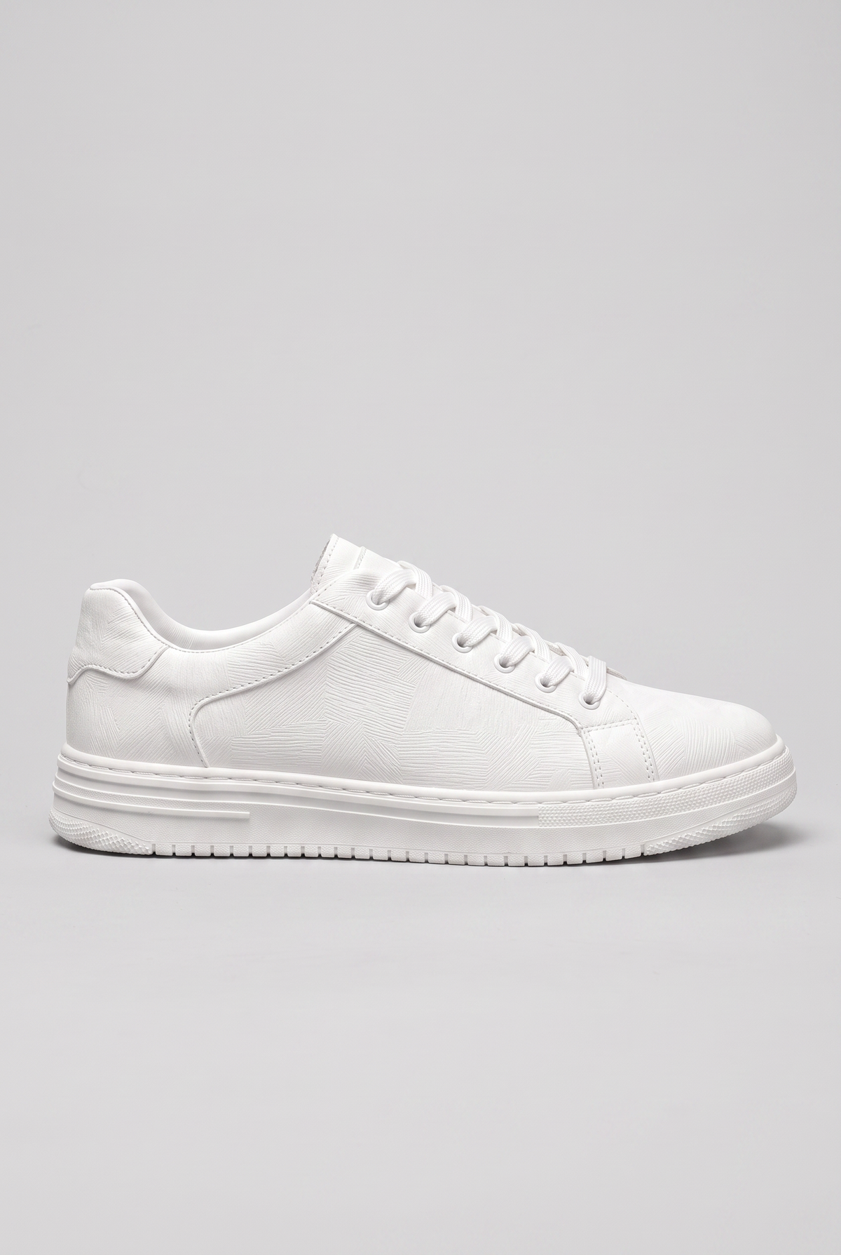 Casual Textured Upper Sneakers with Cupsole