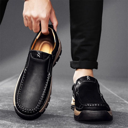 Authentic Premium Leather Slip On Shoe