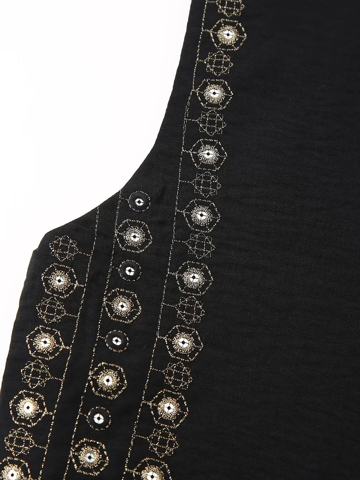 Glittery Embellished Festival Vest