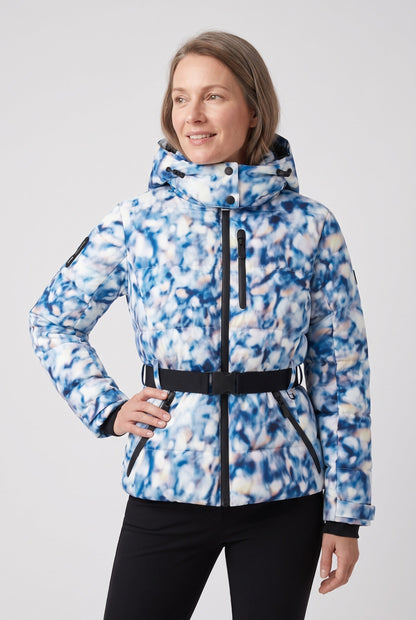 Classic Hooded Belted Waist Puffer Jacket