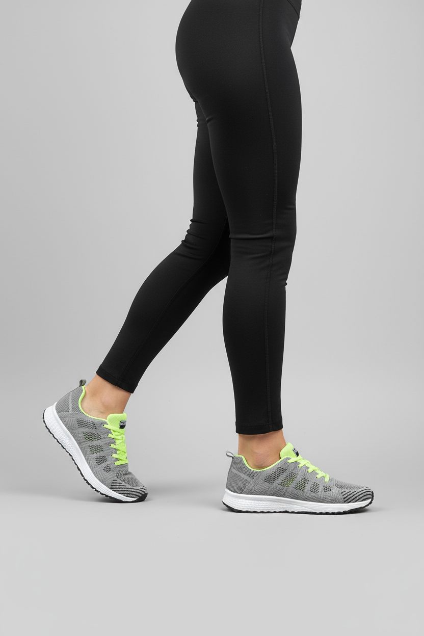 Breathable Knit Sneakers with Flexible Sole