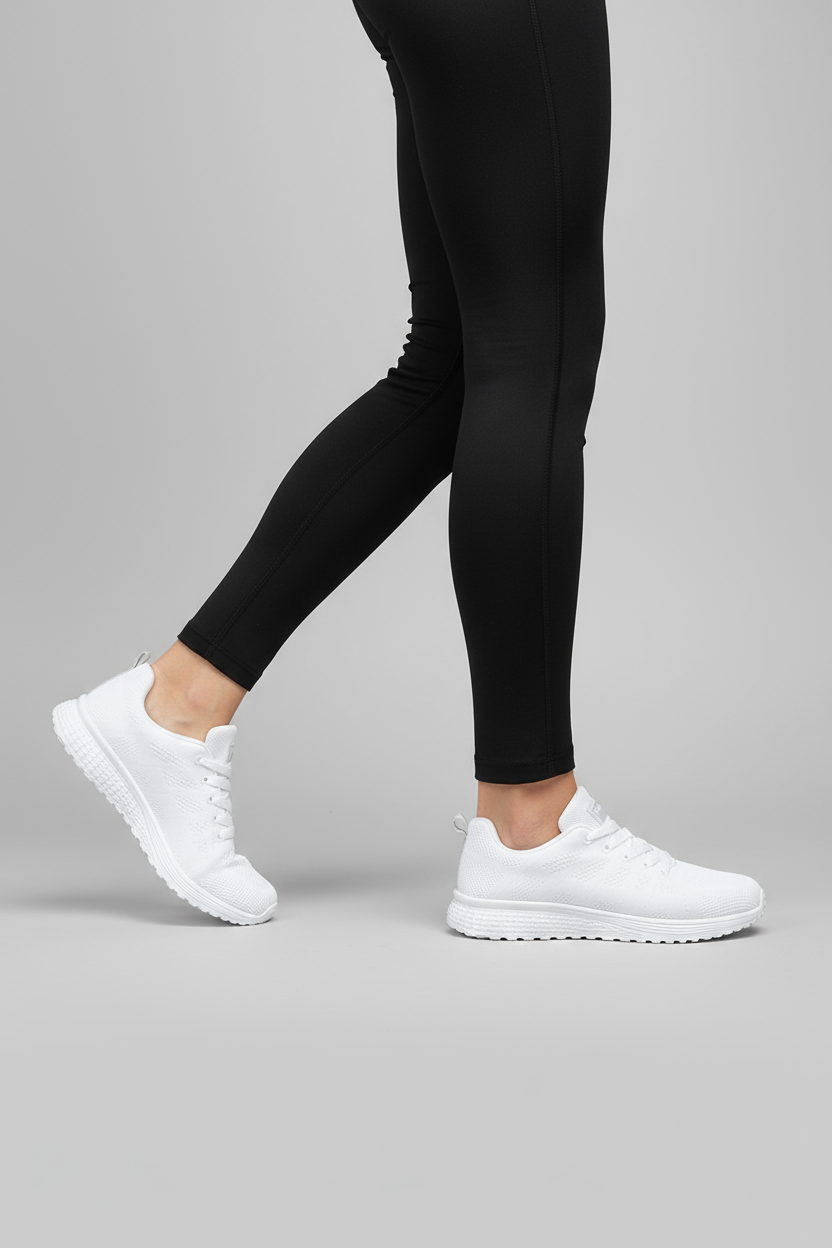 Breathable Knit Sneakers with Flexible Sole