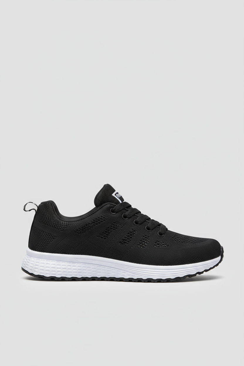 Breathable Knit Sneakers with Flexible Sole