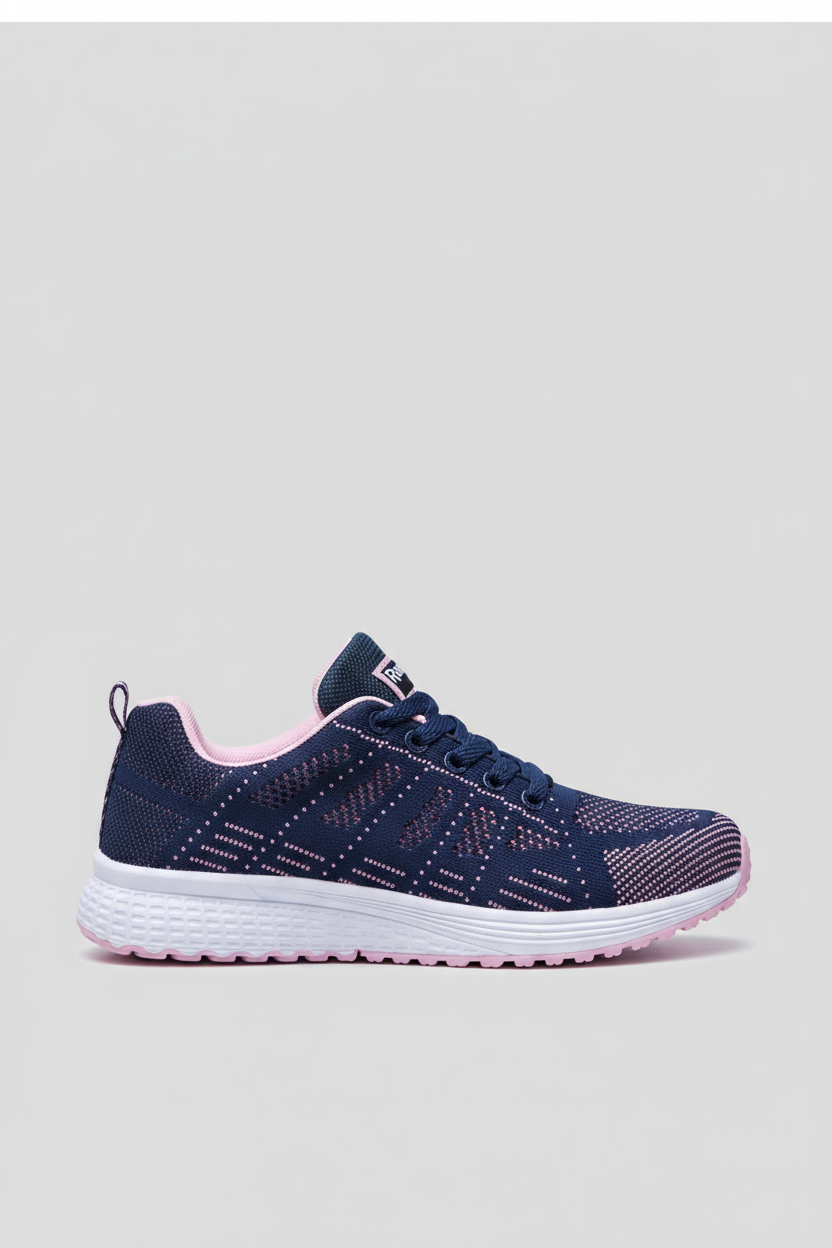 Breathable Knit Sneakers with Flexible Sole