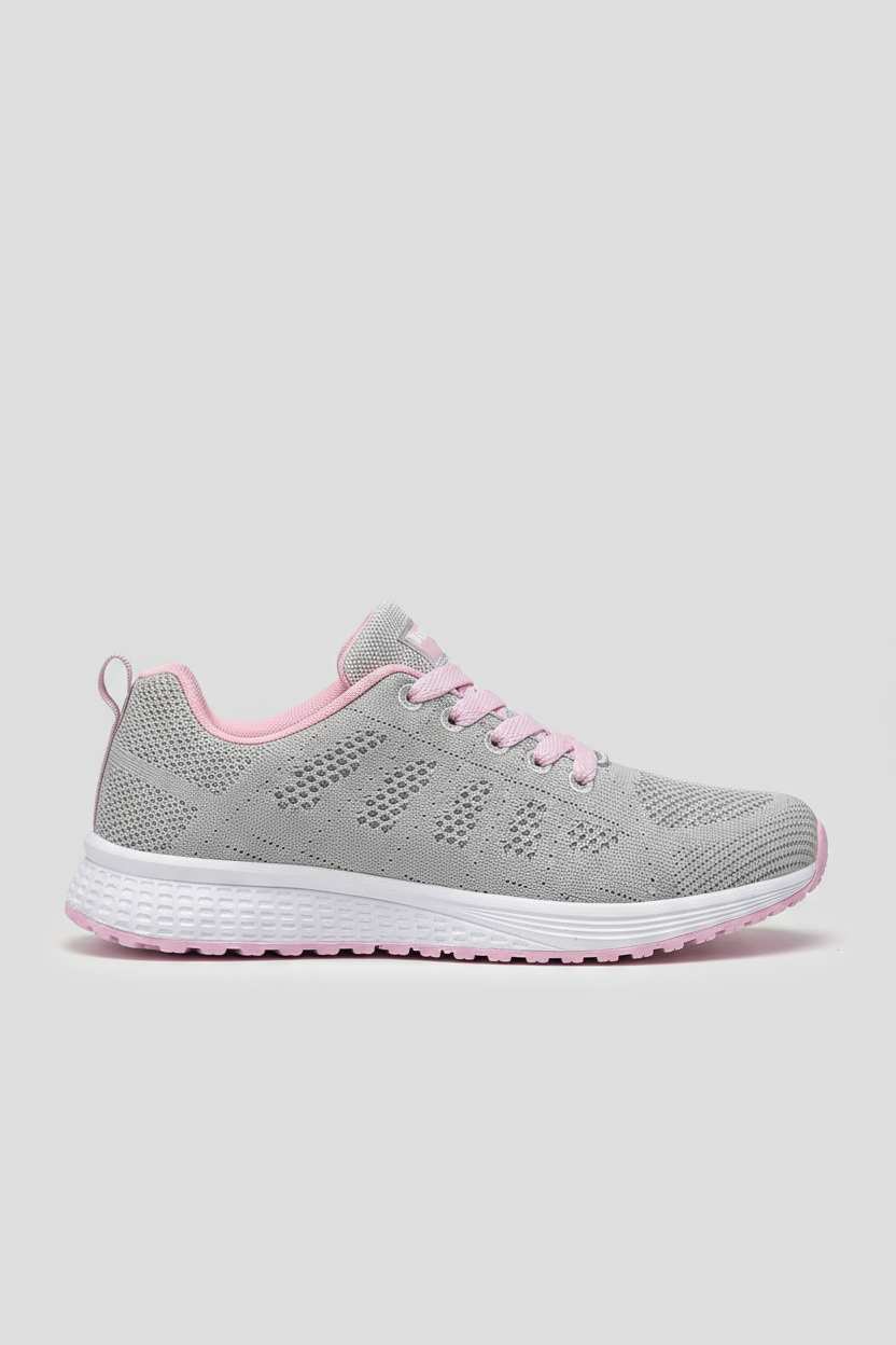 Breathable Knit Sneakers with Flexible Sole