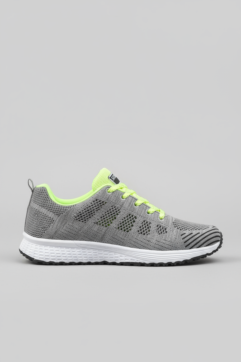 Breathable Knit Sneakers with Flexible Sole
