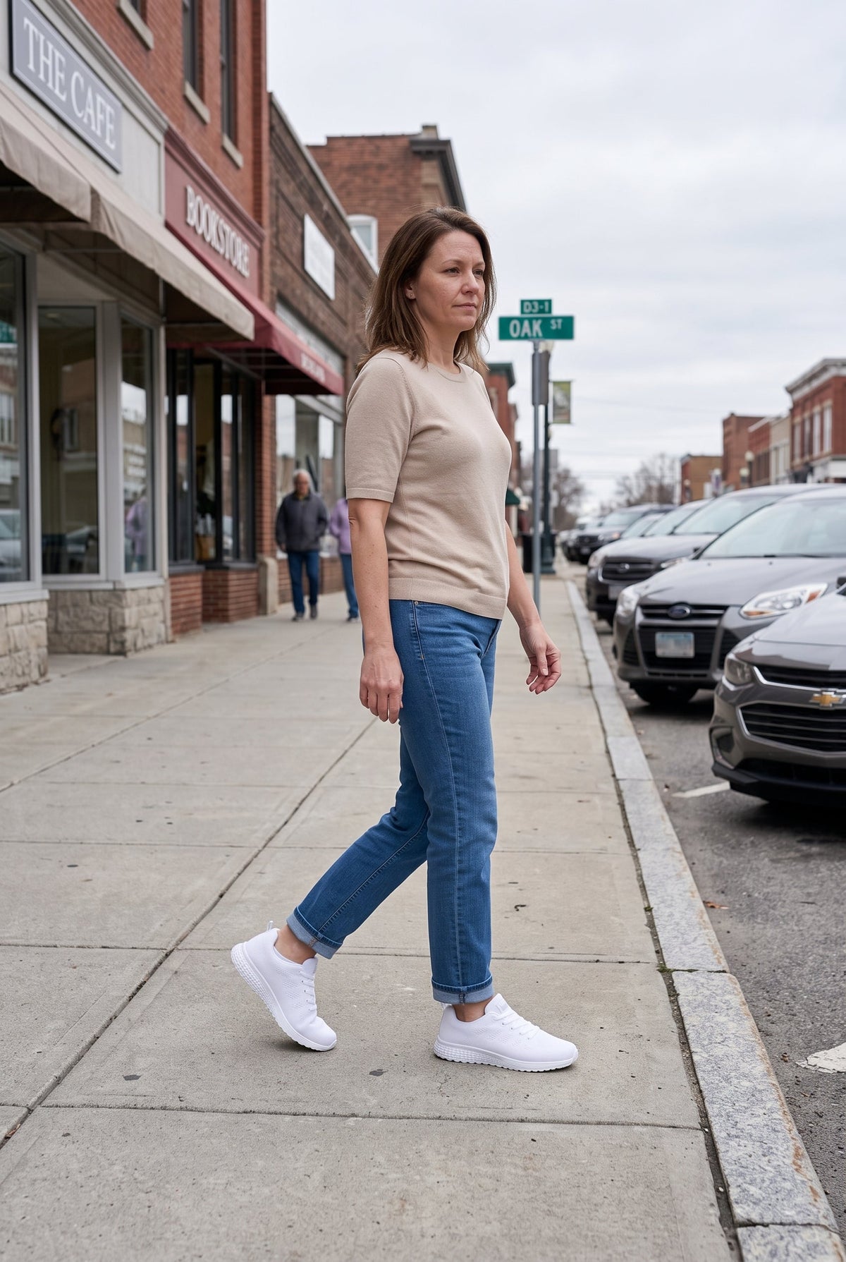 Breathable Knit Sneakers with Flexible Sole