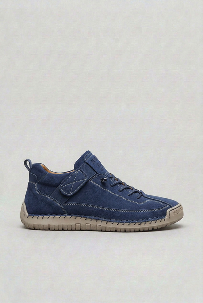 Casual Hook and Loop Strap Sneakers with Lug Outsole