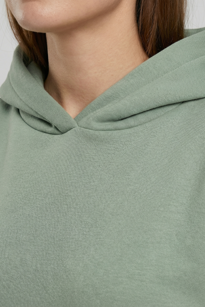 Sporty Hooded Pullover Tracksuit with Cuffed Ankles