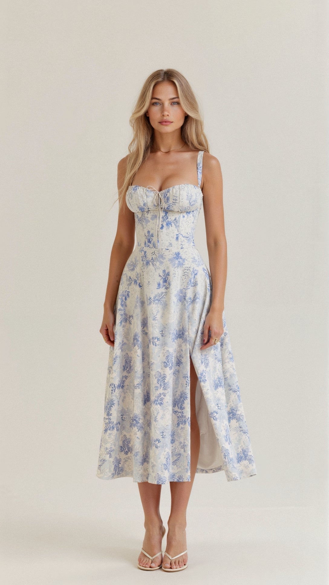 Slim-Fit Fit Women's Waist Dress
