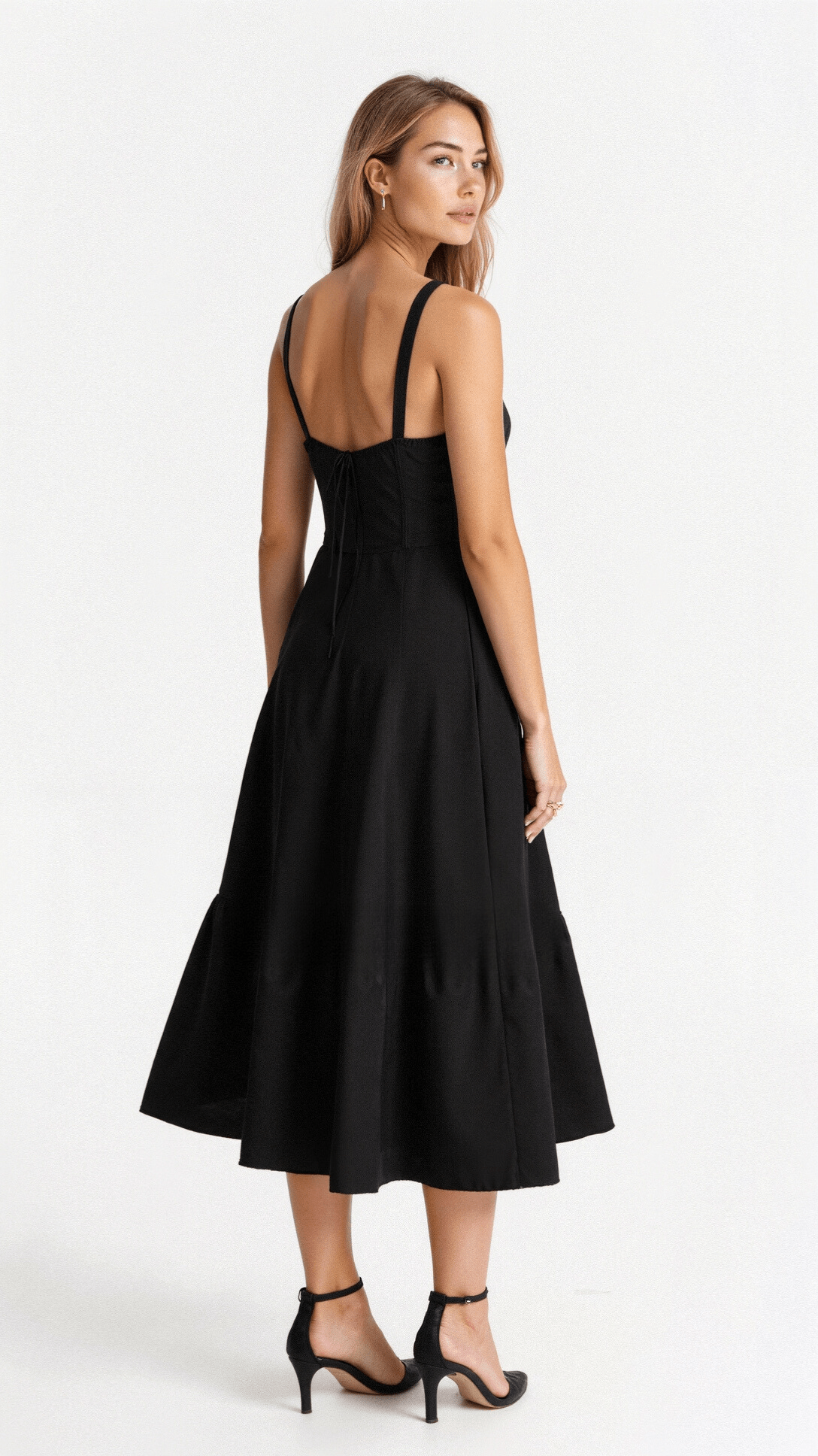 Slim-Fit Fit Women's Waist Dress