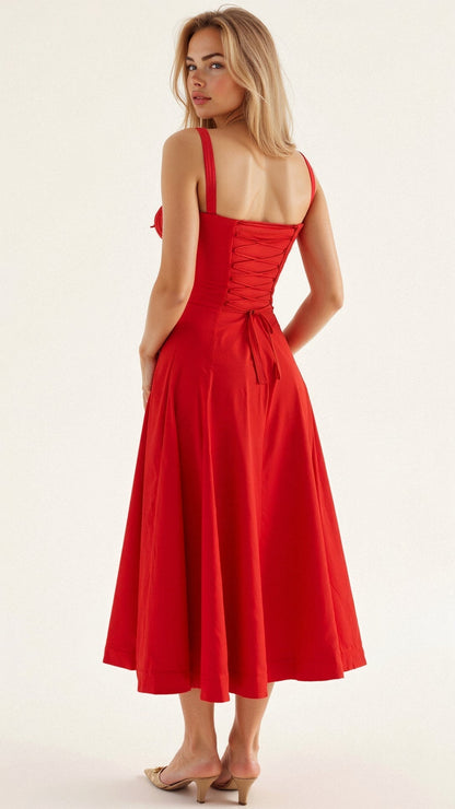 Slim-Fit Fit Women's Waist Dress