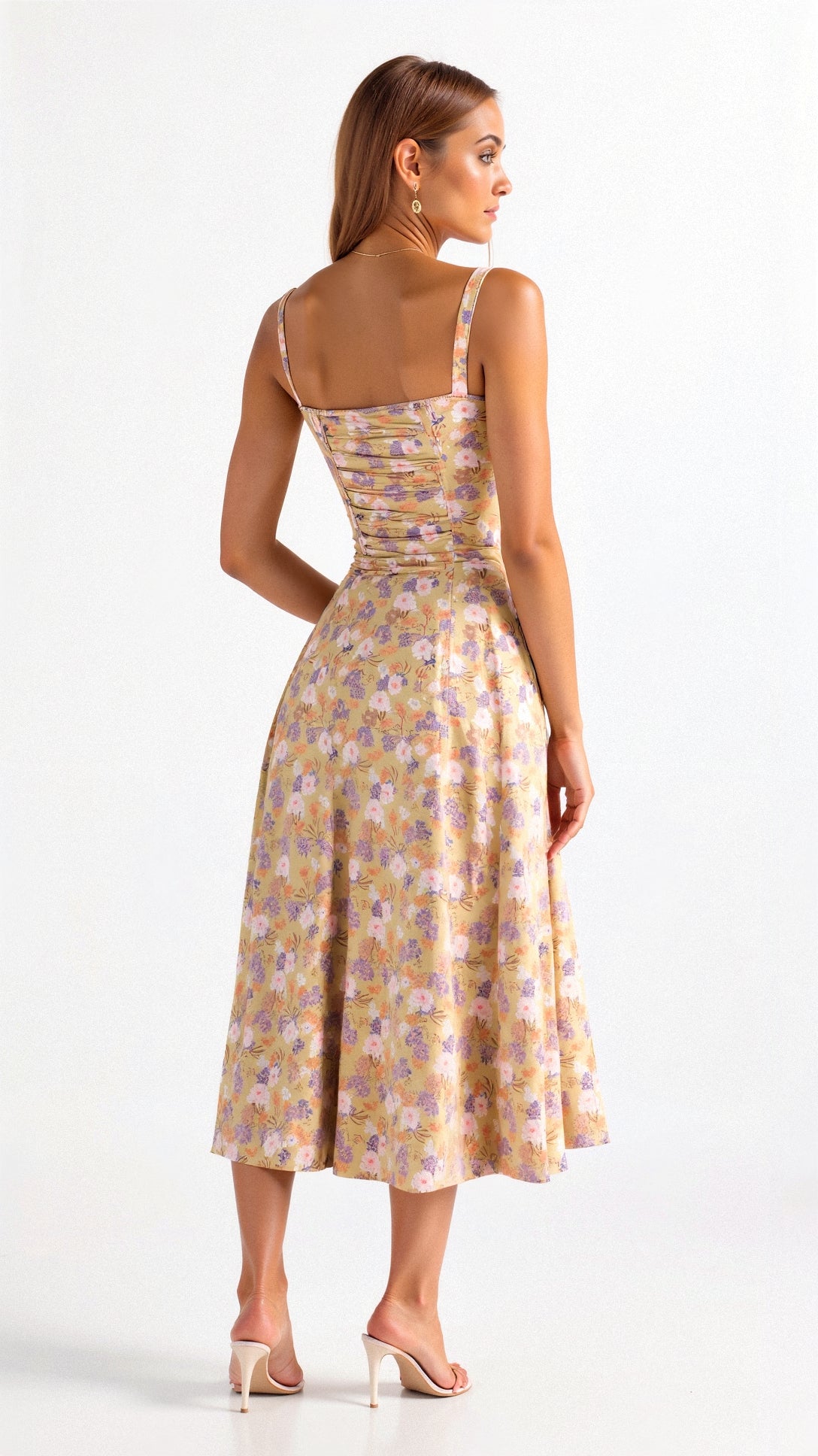 Slim-Fit Fit Women's Waist Dress