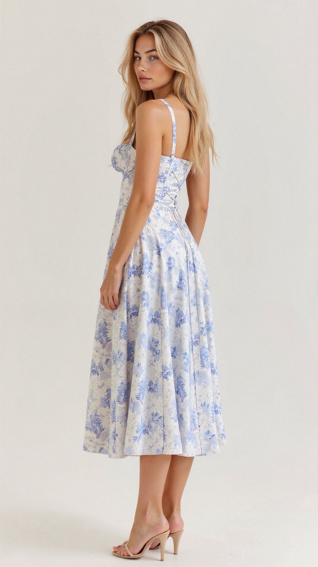 Slim-Fit Fit Women's Waist Dress
