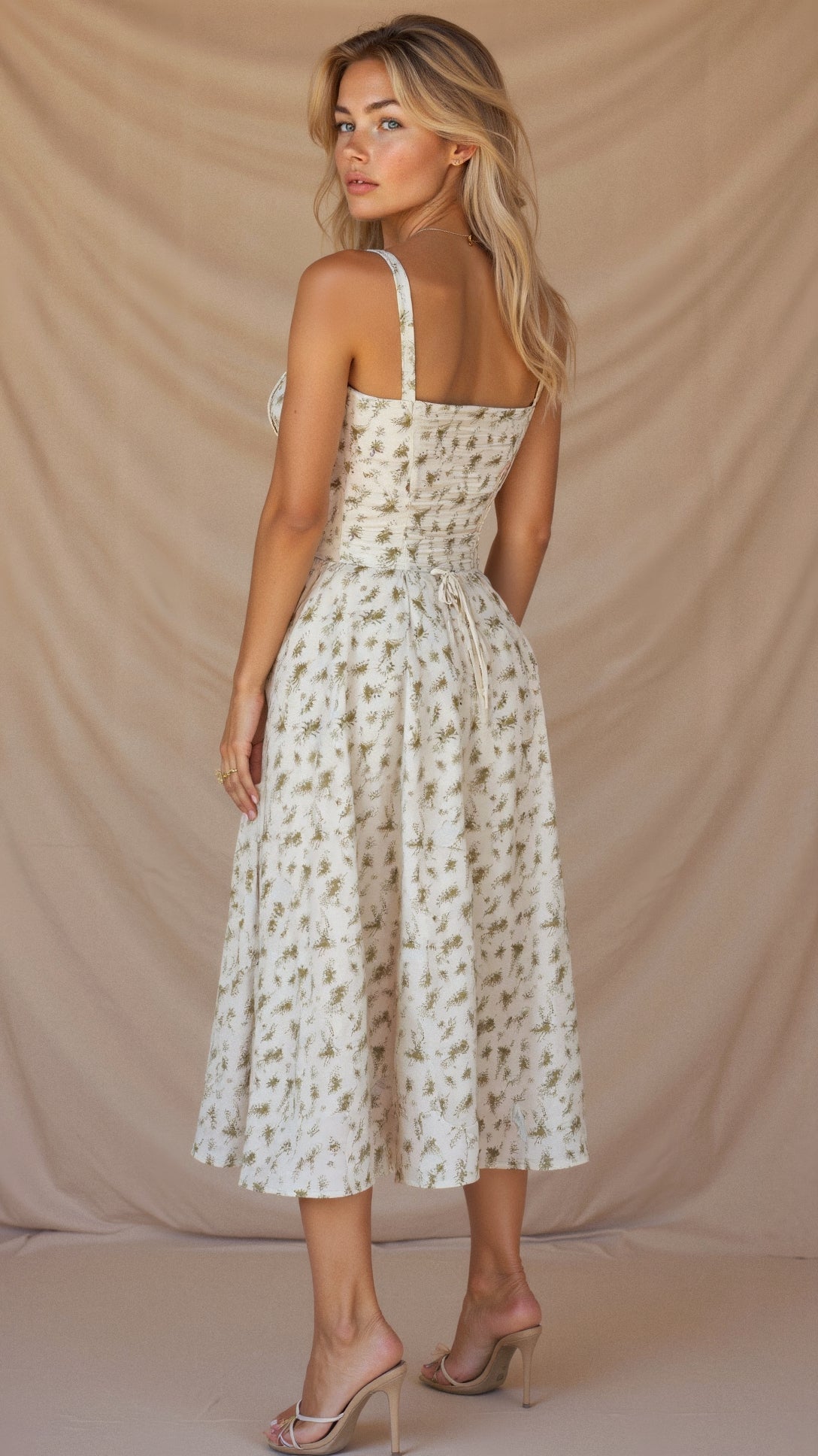Slim-Fit Fit Women's Waist Dress
